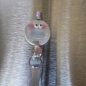 Elegant Beachy Pen with Crab Design